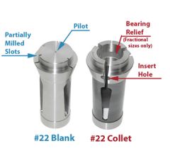 22 COLLET 22MM SQ (.8661)
