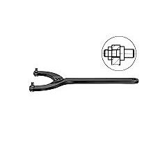 Hinged pin wrench for nuts with 2 holes ( 80 - 125mm) Pin dia 6mm