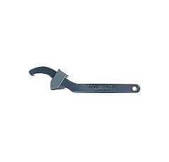 Adjustable hook wrench with nose (Size 45-90mm)