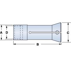 S12 1-1/4 W&S MASTER COLLET